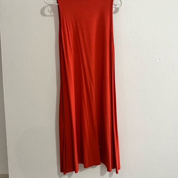 Plus Solid Tank Dress 0XL - Picture 2 of 3